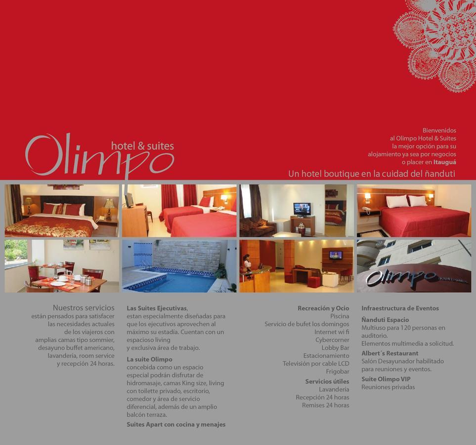 Olimpo Hotel & Suites Itauguá Exterior foto